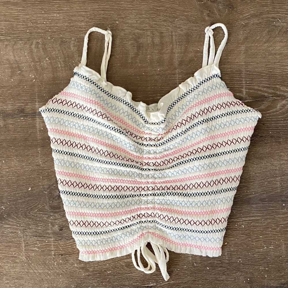 Lulu's Multicolor Striped Camisole